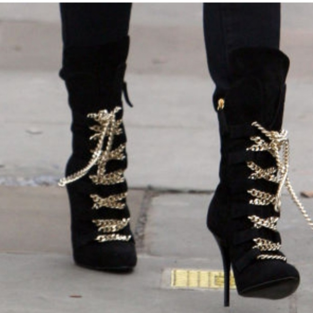 Giuseppe Zanotti Black High Heeled boots